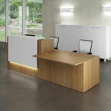 Reception with Side Counter