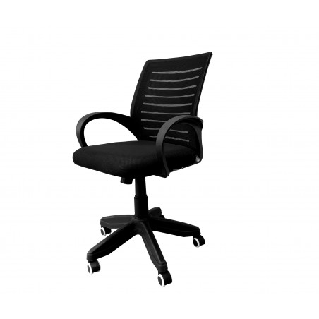 Aaron Revolving Chair – Black